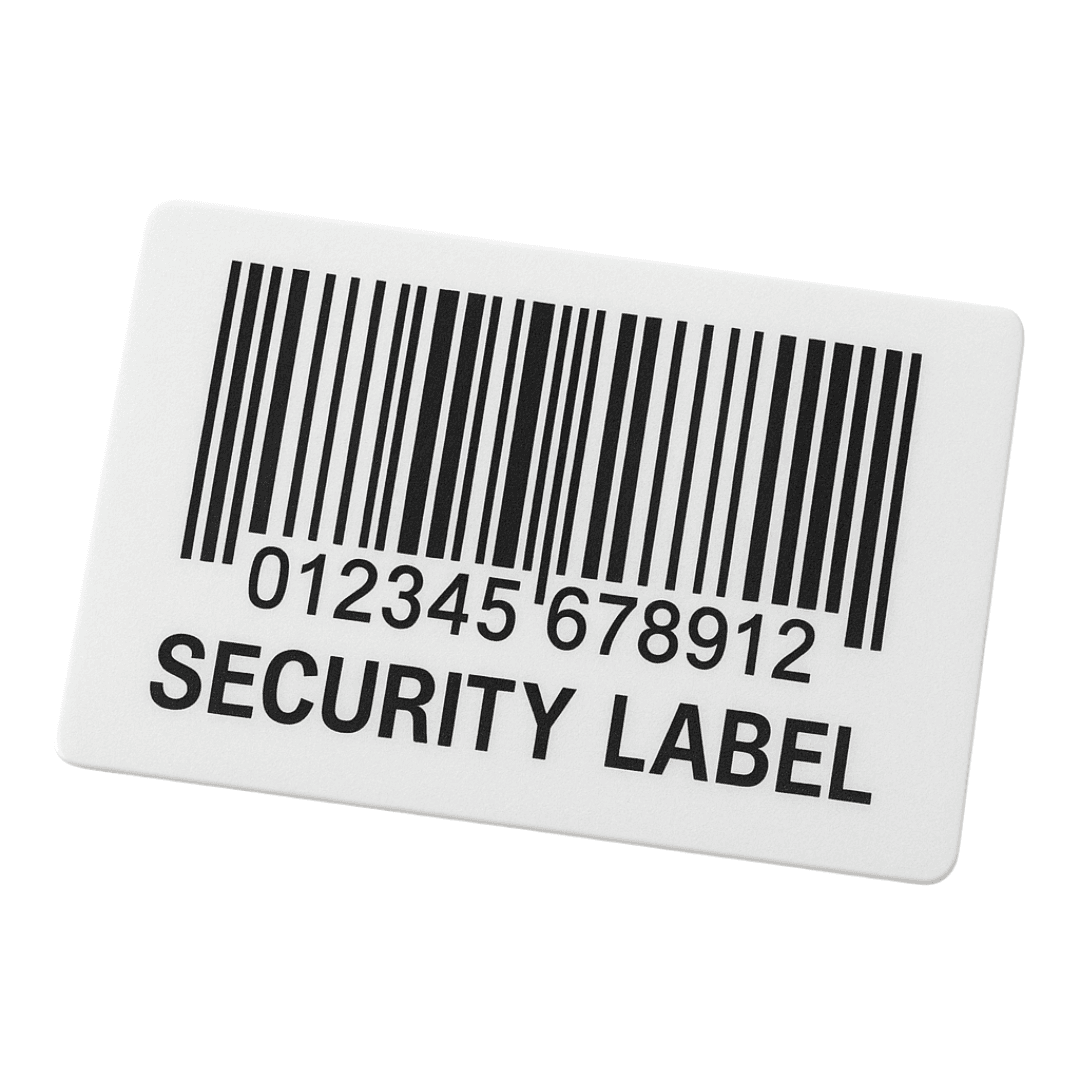 Barcode Security Labels