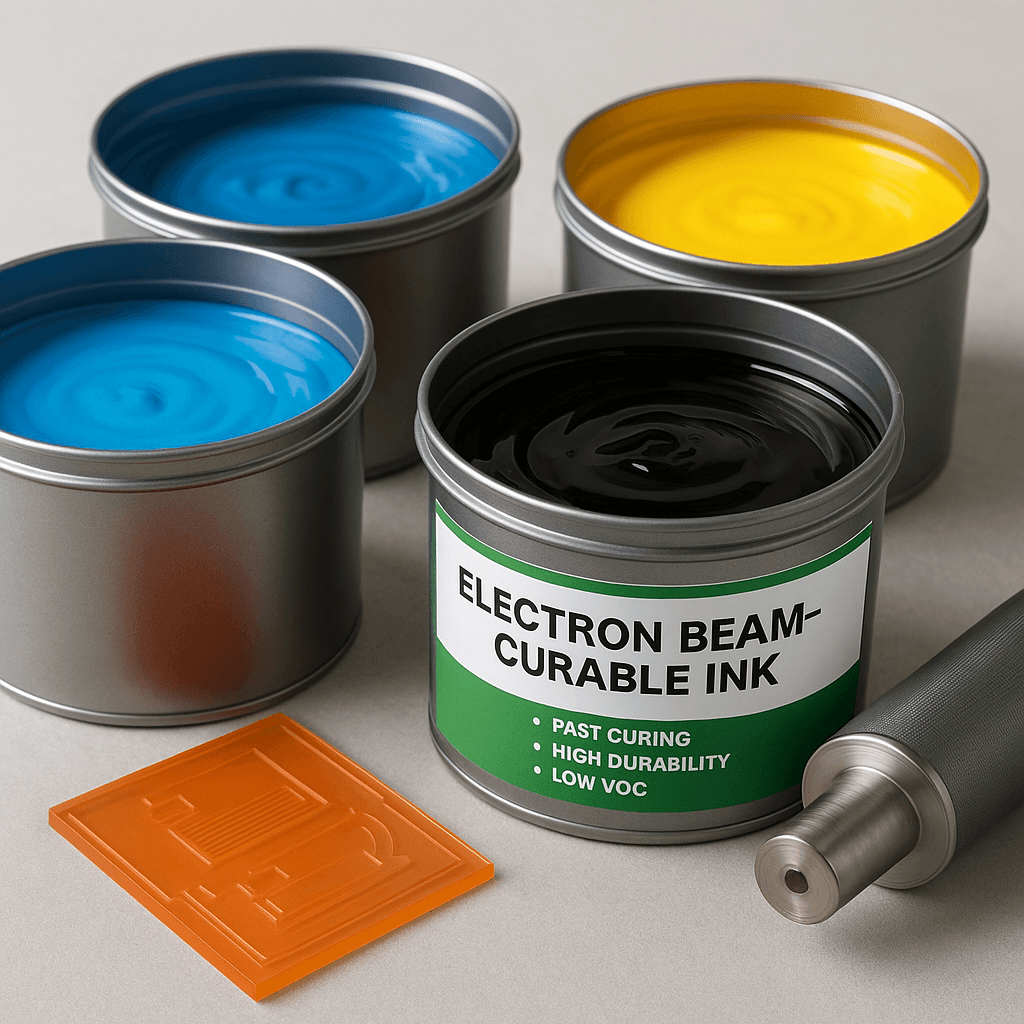 Electron Beam Curable Flexographic Inks
