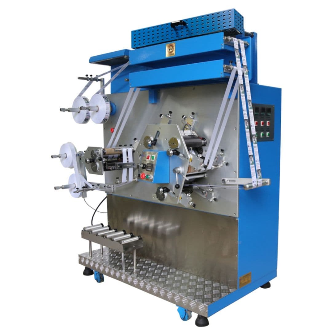 High Speed Three Colors Flexo Clothing Label Printing Machine