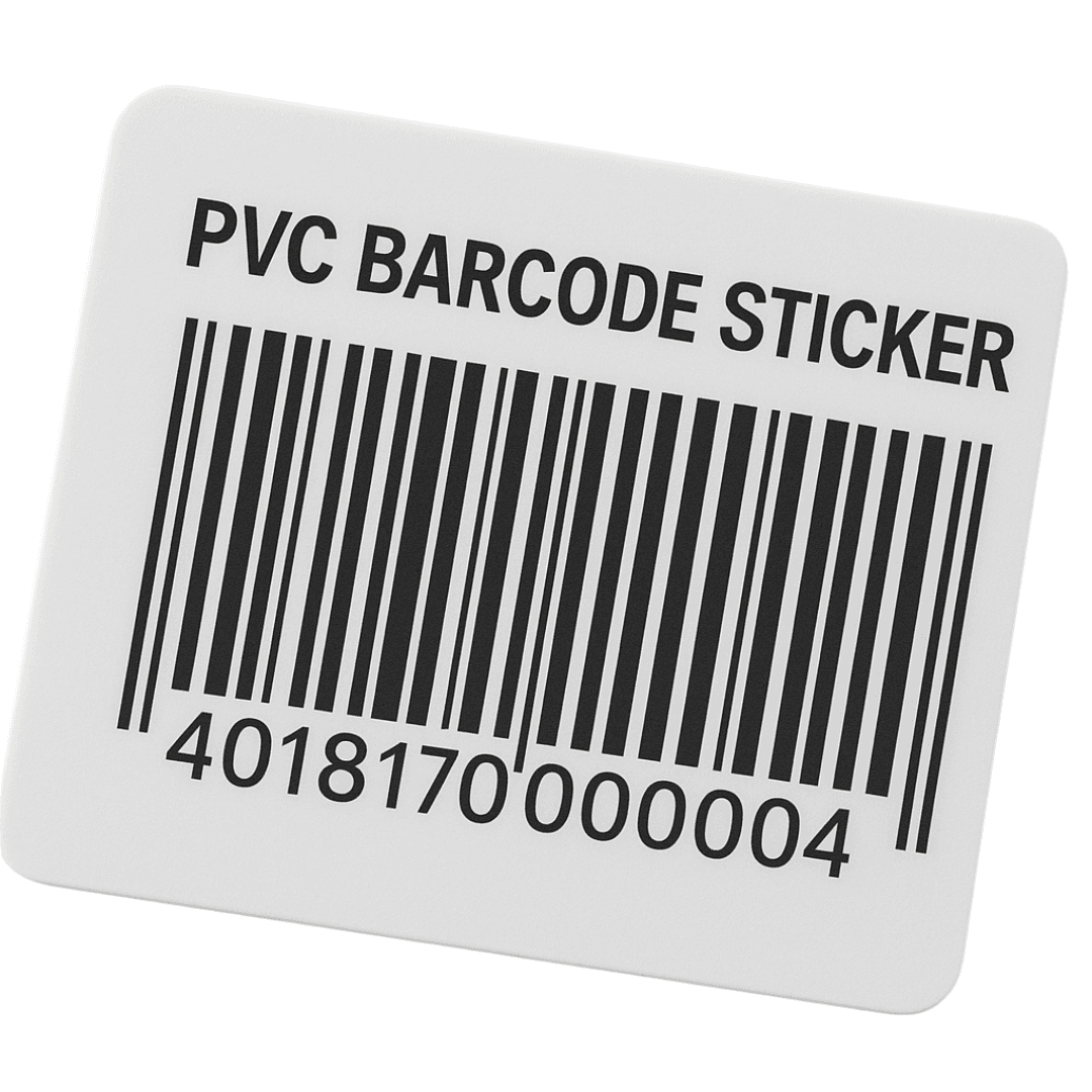 PVC Barcode Stickers